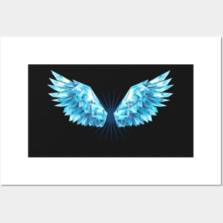 Crystal Ice Wings ( Crystal Wings ) Posters and Art